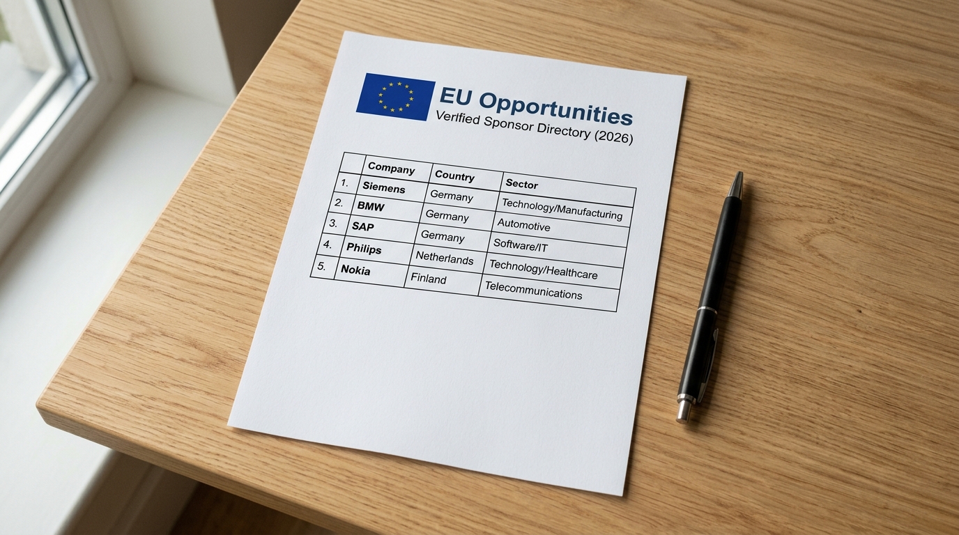 EU Sponsor Directory
